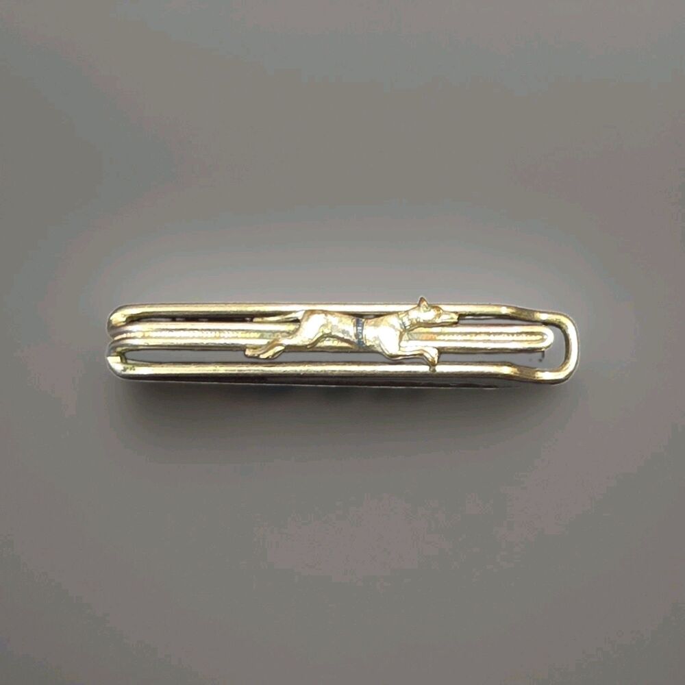 Silver Tone Animal Theme Tie Bar Clip Slide 2 in Mens Jewelry No Stone